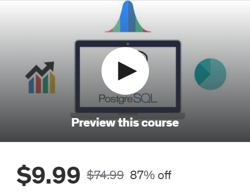 Udemy Business Course - The Complete SQL Bootcamp