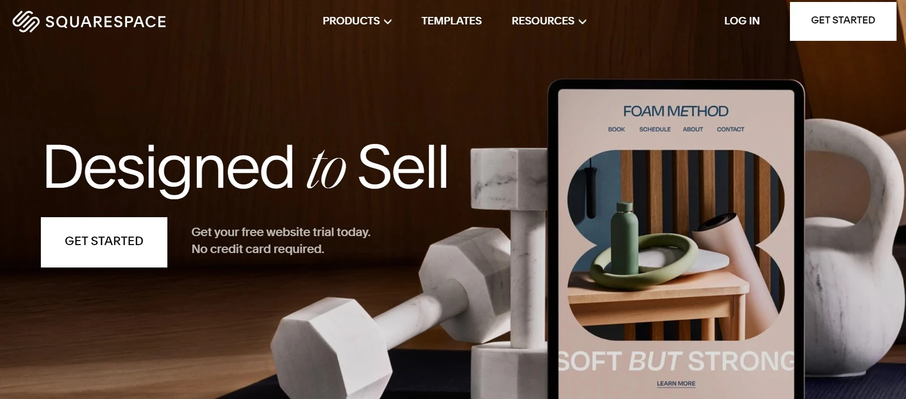 Squarespace - B W hosting for restaurent